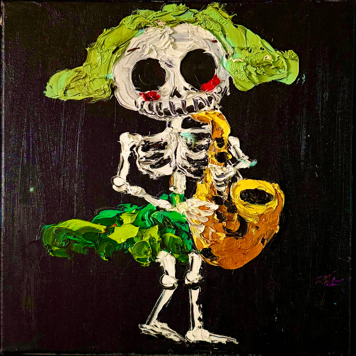 Sax Skeleton