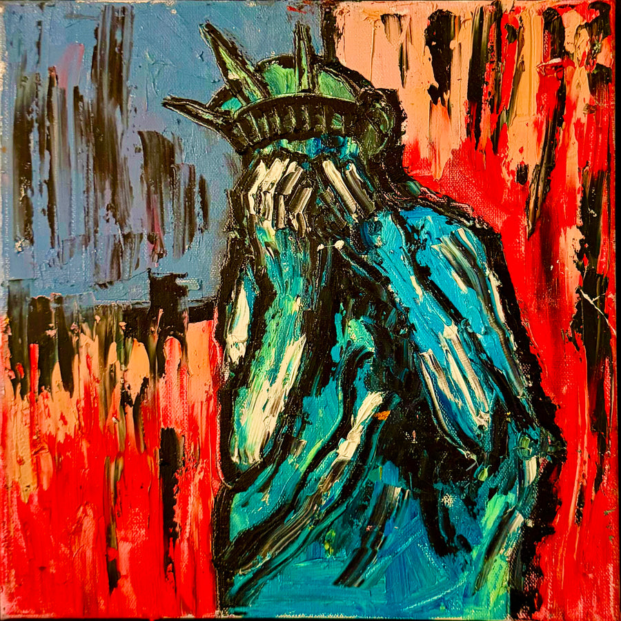 Weeping Statue
