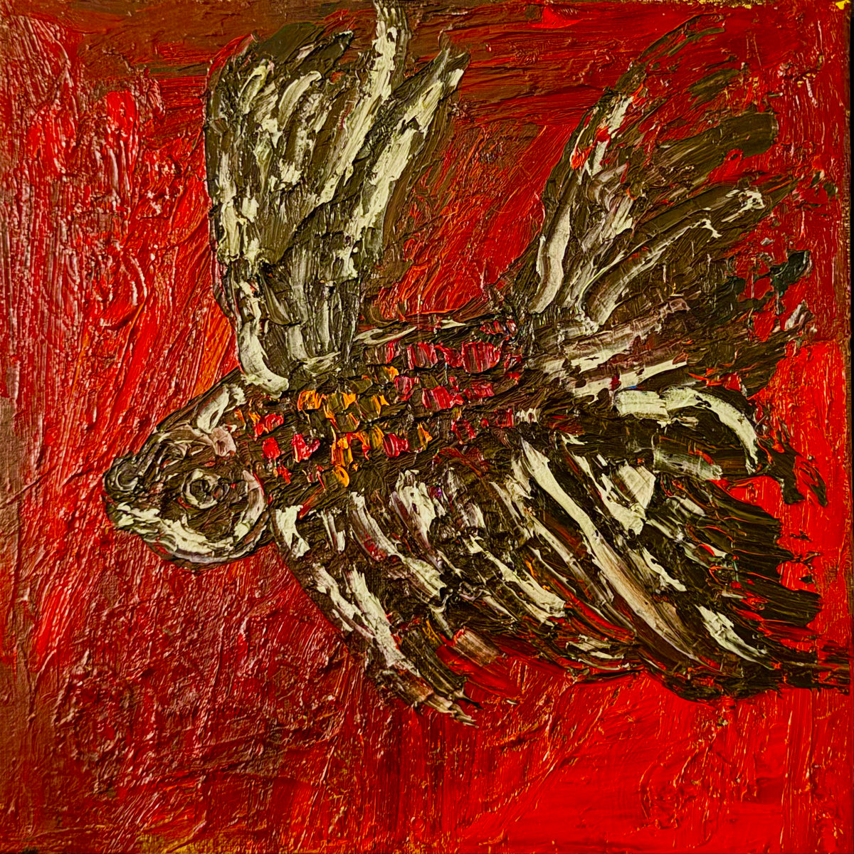 Red-Scaled Phantom Goldfish