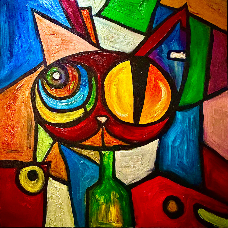 Colorful Cat