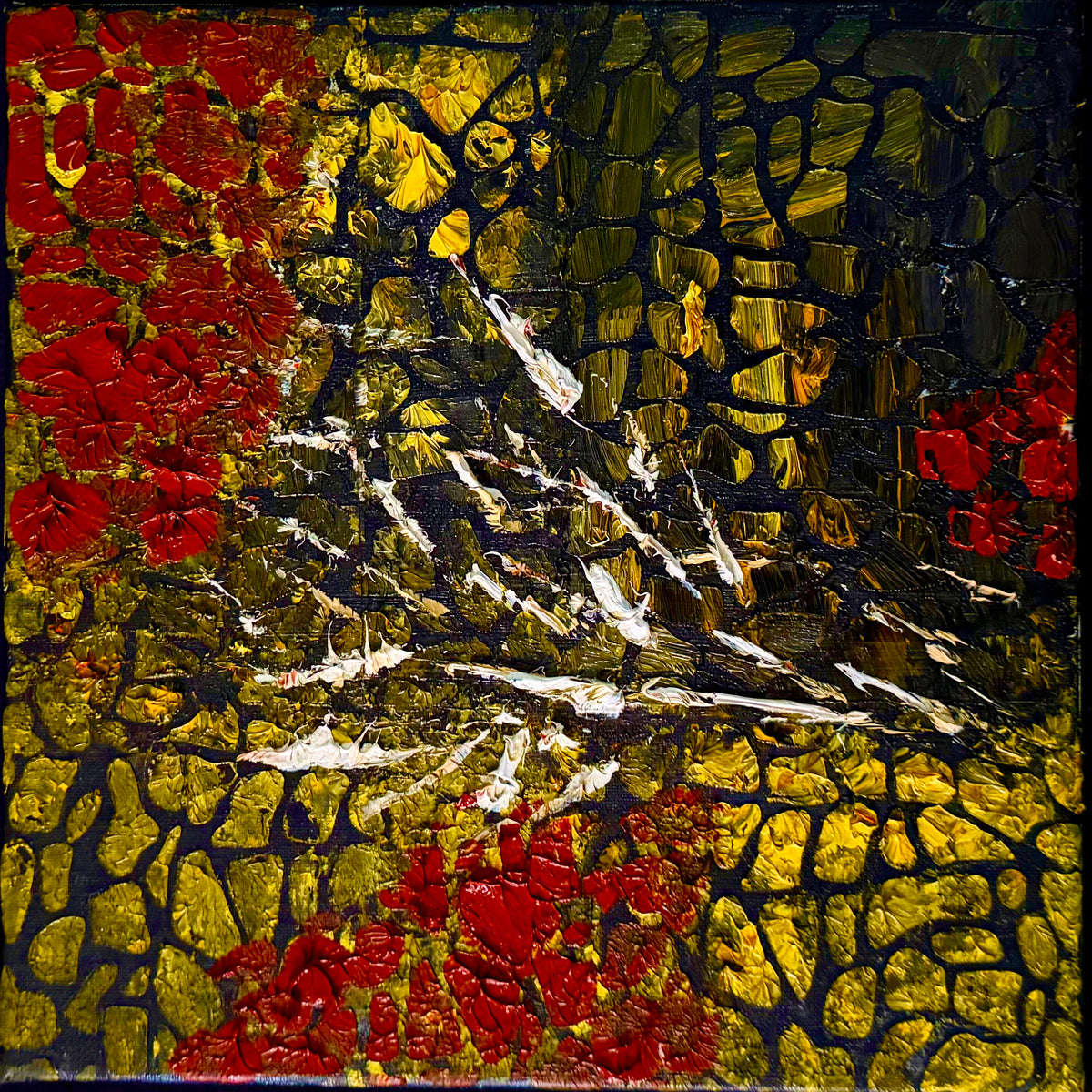 Golden Net and Wild Twigs