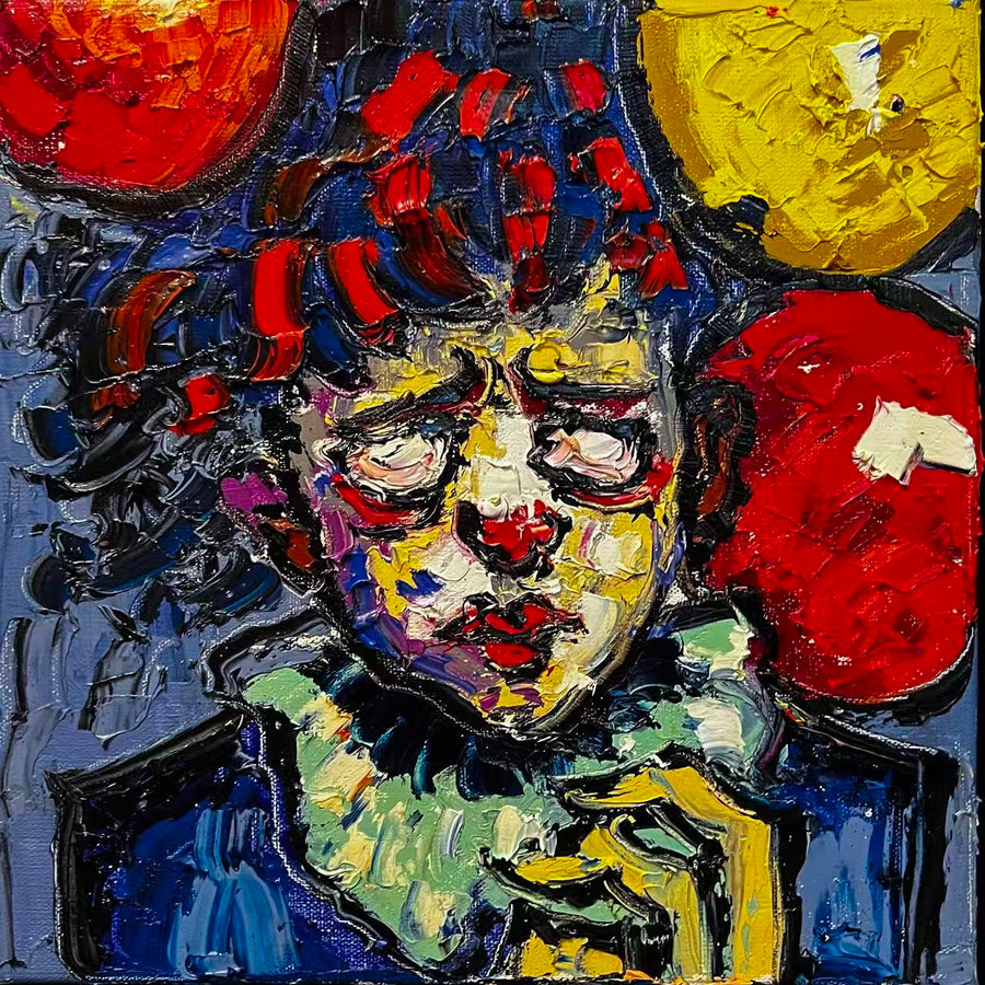 Clown With Balloons